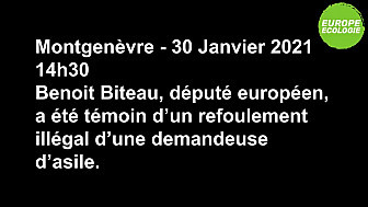 @BenoitBiteau : Une demandeuse d'asile a été refoulée illégalement à la frontière de Montgenèvre ! La @Prefet05 doit s'expliquer ! #MaraudesSolidaires #immigration 